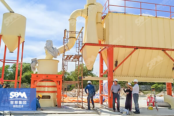 Máquina para fabricar polvo de piedra