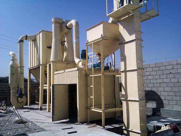 Gypsum powder making machine-case in Vietnam