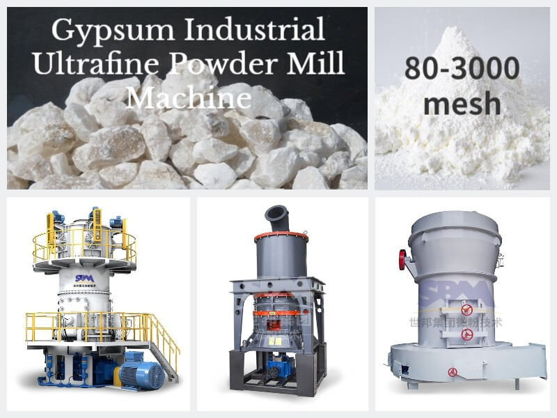 Gypsum Industrial Ultrafine Powder Mill Machine