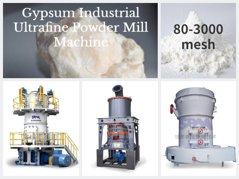 Gypsum Industrial Ultrafine Powder Mill Machine
