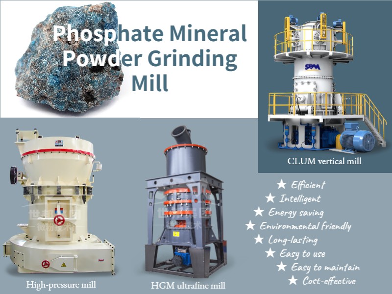 Phosphate Mineral Powder Grinding Mill