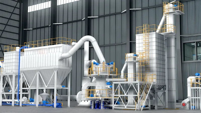 Application of Ring Roller Mill in Desulfurization Production Line of Power Plant