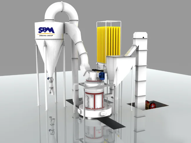 Mica application and grinding process