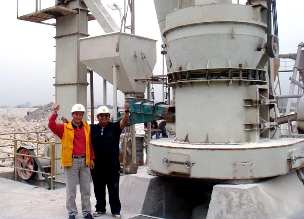 Raymond mill production line in Thailand