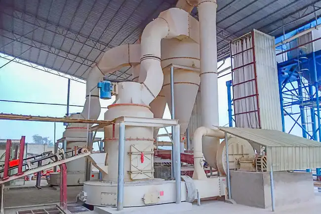 Sodium saltpeter crushing and grinding production line
