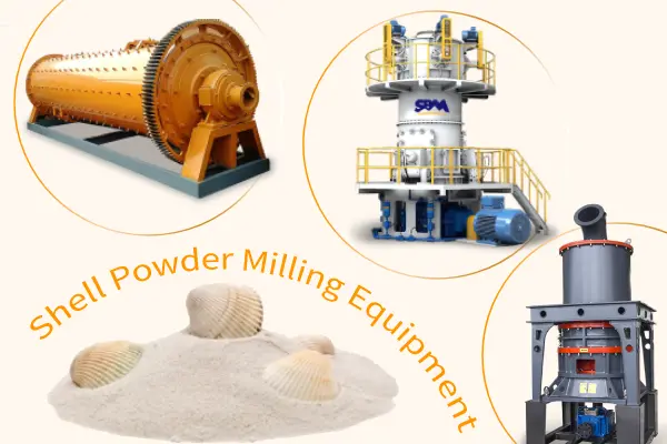 Seashell powder use and powder making equipment