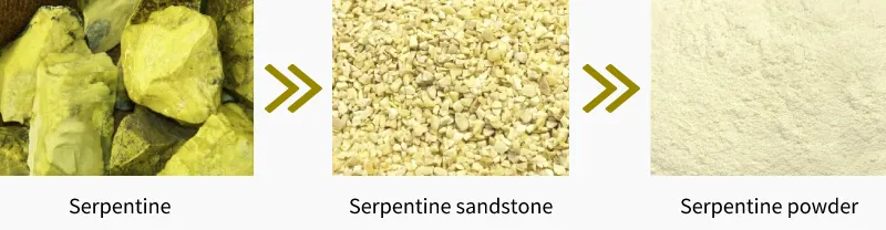 serpentine powder