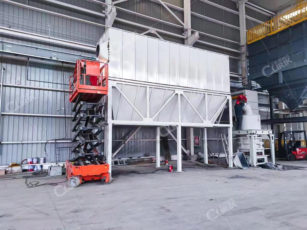 Installation site of HGM100 micro powder mill