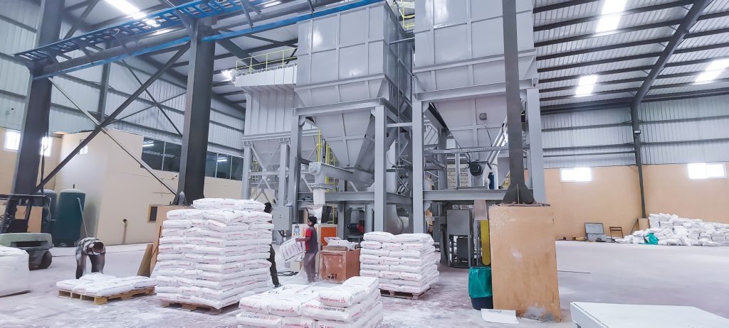 China Henan limestone ultrafine vertical mill production line