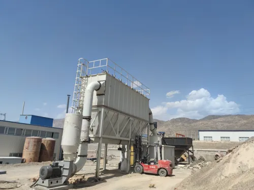 Xinjiang, China 800 mesh barite powder grinding production line