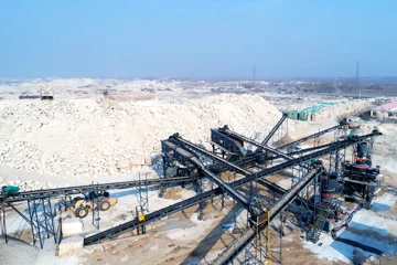 Stone crushing production line