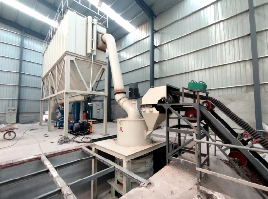Limestone ultrafine grinding production line customer site