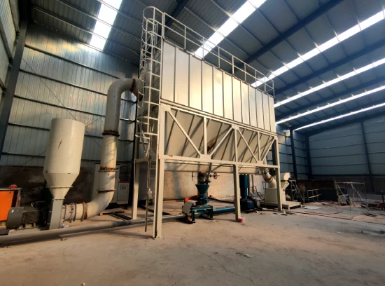 Limestone ultrafine grinding production line customer site