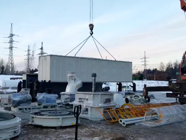 HGM ultra-fine grinding mill production line installation site in Russia