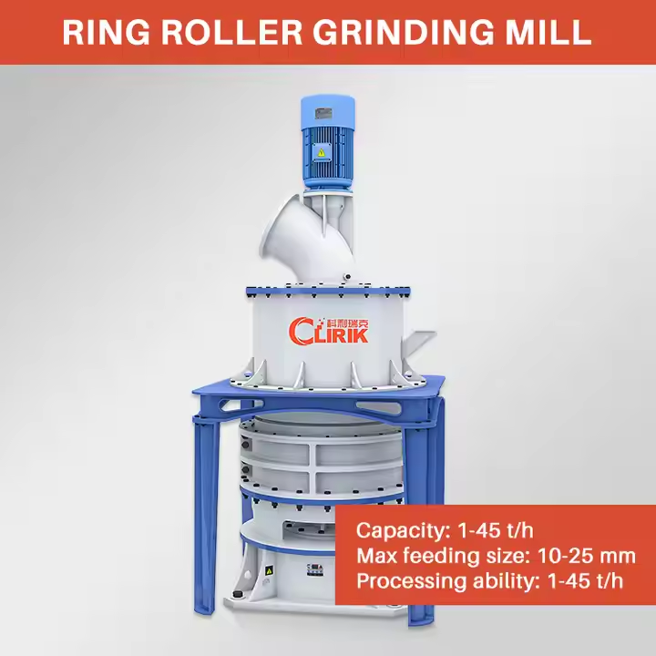 Bangladesh Calcium Carbonate Project With HGM125 Ultrafine Ring Roller Mills