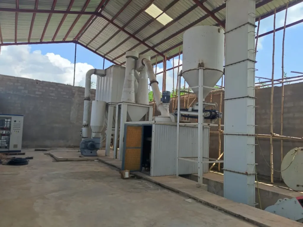 HGM Ultra-fine Roller Mill For Barite Processing Plant In Nigeria