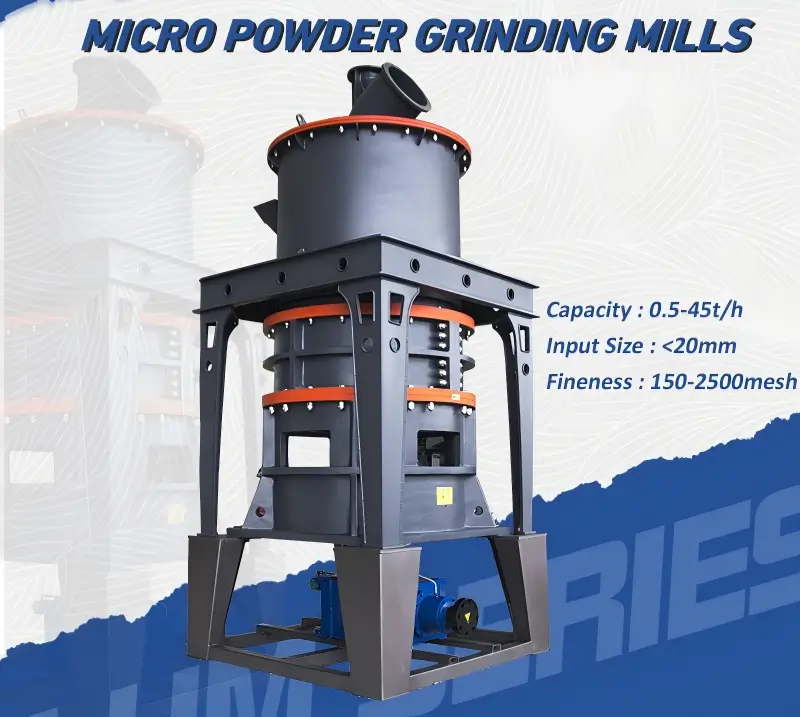 HGM Ultra-fine Roller Mill For Barite Processing Plant In Nigeria