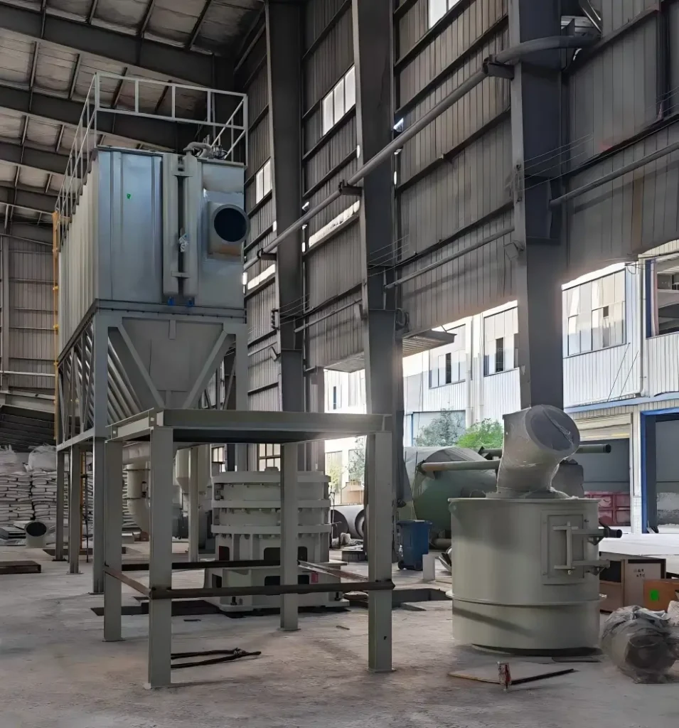 Integrated ultrafine grinder production line