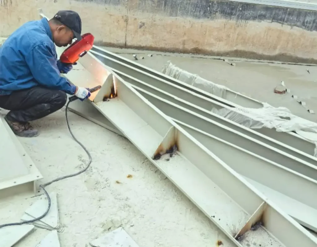 Installation of The Dolomite Production Line