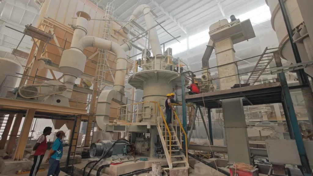 Cement Vertical Grinding Mill For Cement Material Plant-SBM Ultrafine Powder Technology Cement Vertical Grinding Mill