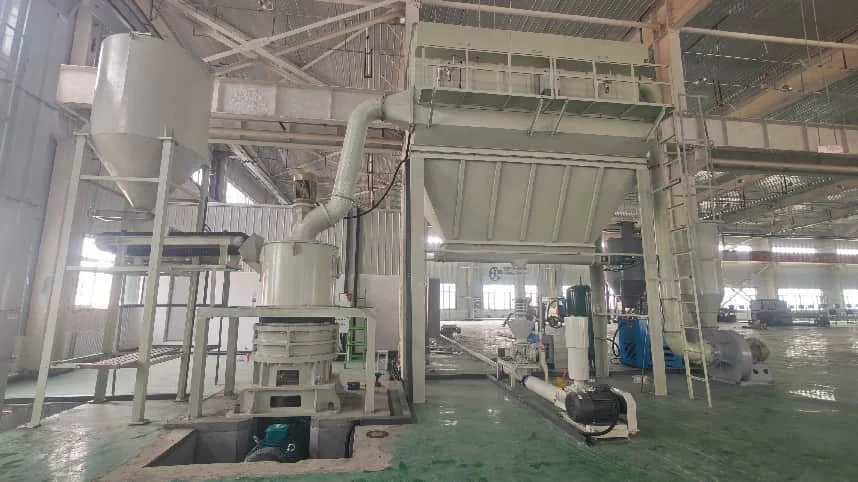 Dolomite Powder Making Machine For Mineral & Building Material Powder Plant-SBM Ultrafine Powder Technology HGM Industrial Dolomite Grinding Mill Project Site