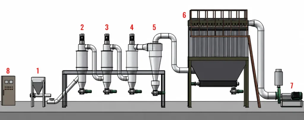 What is Secondary Air Classification and Why Your Grinding Line Needs It-SBM Ultrafine Powder Technology